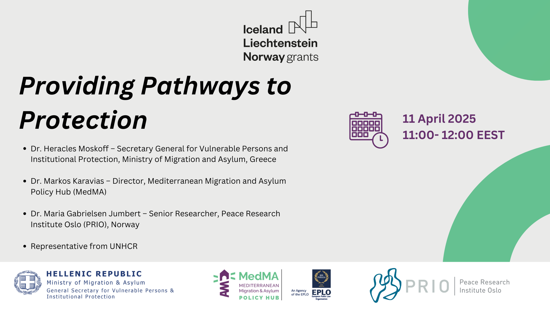 Webinar “Providing Pathways to Protection